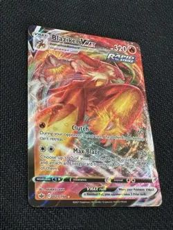 Blaziken VMAX 021/198 Holo Chilling Reign Pokemon Card NM Pack Fresh - Image 2
