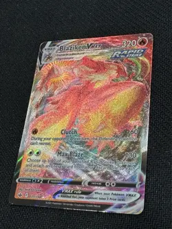 Blaziken VMAX 021/198 Holo Chilling Reign Pokemon Card NM Pack Fresh - Image 4