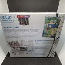 Pokemon Scarlet & Violet 151 Elite Trainer Box Booster Promo Snorlax - Image 2