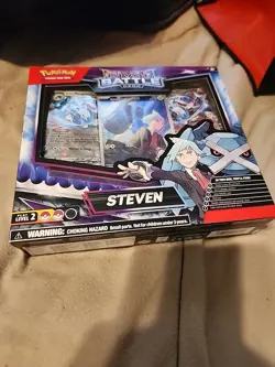 Pokemon TCG Rival Battle Deck Steven Beldum Promo Illustration Rare - PRESALE - Image 1