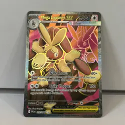 Mega Lopunny ex Ultra Rare Pokemon TCG Phantasmal Flames 115/094 - Image 2