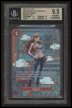 One Piece - Nami - Awakening of the New Era - OP01-016 - SP - BGS 9.5 🔥🔥🔥 - Image 1