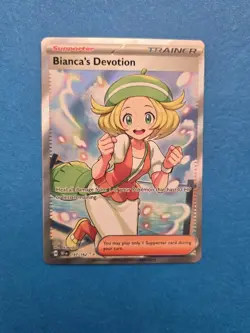 Bianca's Devotion 197/162 SV05: Temporal Forces Full Art Pokemon TCG - Image 1