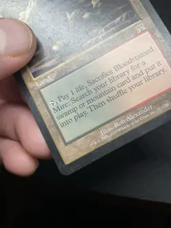 Bloodstained Mire Onslaught Regular MTG #313 HP - Image 5