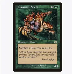 Ravenous Baloth + 10 Random Rares MTG Wholesale Gift Set Lot - Image 1