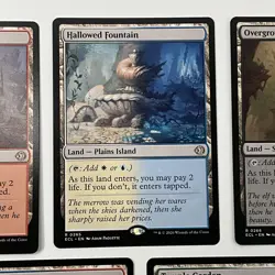 MTG Set Of 5 Shock Dual Lands *Non-Foil* Base Rares Lorwyn Eclipsed MT/NM - Image 3