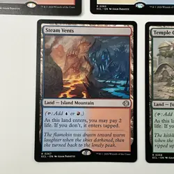 MTG Set Of 5 Shock Dual Lands *Non-Foil* Base Rares Lorwyn Eclipsed MT/NM - Image 5