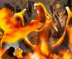 2000 Pokemon Gym Challenge Blaine’s Charizard Holo #2 - PSA 4 - Vintage WOTC - Image 3