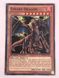 Yu-Gi-Oh Card - JCC - Tyrant Dragon - LCJW-EN149 - Image 1
