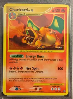 Pokemon Diamond & Pearl Stormfront Charizard 103/100 PSA 7 2008 Holo - Image 3