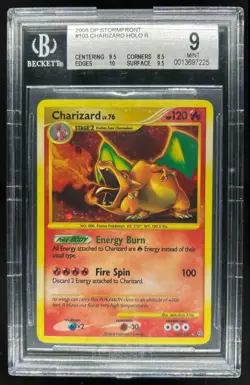 2008 Pokemon Diamond & Pearl Stormfront Charizard #103/100 BGS 9 - Image 1