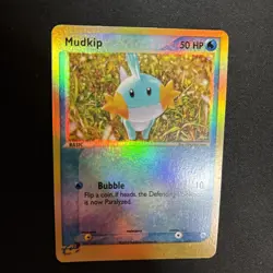 Mudkip 59/109 - Ex Ruby & Sapphire Reverse Holo Rare Pokemon Card - Image 4