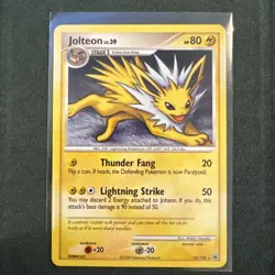 Jolteon 23/100 EXC Pokemon Cards Majestic Dawn Non-Holo Rare NM/LP+ - Image 1