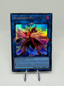 Salamangreat Pyro Phoenix SDSS-AE047 Ultra Rare AE NM YuGiOh Card - Image 1