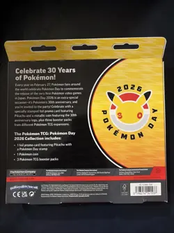Pokemon Trading Card Game: Pokemon Day 2026 Collection Box New Sealed - Image 2