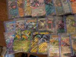 Bundle Job Lot 52 x EX Pokemon Cards SV Era EX Double Rare /159 /182 /131 /197 - Image 4