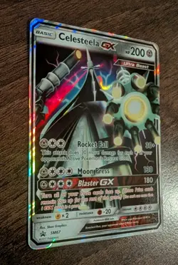 Celesteela GX - SM67 - Black Star Promo - Half Art Card Pokemon TCG NM - Image 2