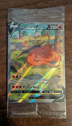 Charizard UPC V Vstar Vmax SWSH260 SWSH261 SWSH262 Promo Pokemon Cards SEALED - Image 1