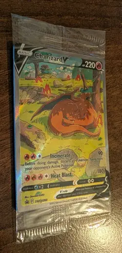 Charizard UPC V Vstar Vmax SWSH260 SWSH261 SWSH262 Promo Pokemon Cards SEALED - Image 2