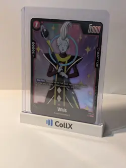 Dragon Ball Super Card Whis C-P Holo Parallel FS01-02 Fusion World - Image 1