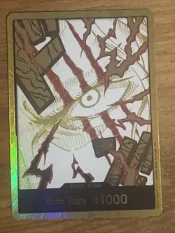 DON!! Card (Shanks) (Gold) Premium Booster -The Best- Vol. 2 Foil - Image 1