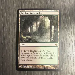MTG Verdant Catacombs - Zendikar - Near Mint NM - Image 1