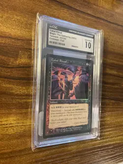 MTG✨eBay Verified CABAL RITUAL FOIL✨Torment CGC 10 GEM MINT 2002 Instant POP 4 ! - Image 5