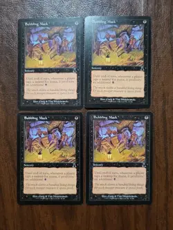 MTG x4 Bubbling Muck Urza's Destiny - Black Sorcery- Magic the Gathering - Image 1