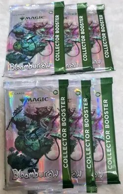MTG ▪ SIX (6) Bloomburrow Collector Booster Packs ▪ NEW ▪ Magic the Gathering - Image 2