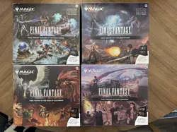 Magic The Gathering: Final Fantasy Scene Box Bundle Set of 4 BRAND NEW, SEALED 195166271200 - Image 1