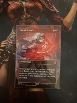Sneak Attack (Anime Borderless) Wilds of Eldraine: Enchanting Tales Regular - Image 1