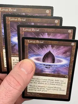 4 x Lotus Petal - Tempest - Magic the Gathering - Image 3