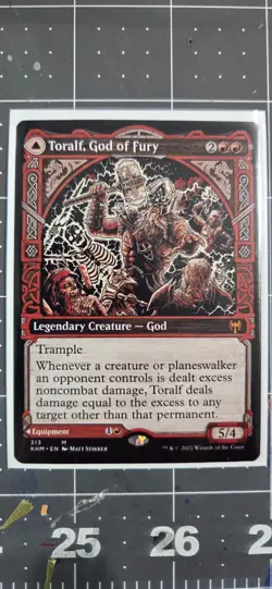 Toralf, God of Fury (Showcase) Kaldheim Regular - Image 1