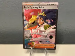 Pokemon TCG English Ascended Heros Iris's Fighting Spirit SIR Card 292/217 Mint - Image 1