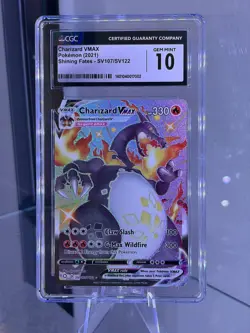 Charizard VMAX SV107/SV122 - Shining Fates 2021 - Pokemon TCG CGC Gem Mint 10 - Image 1