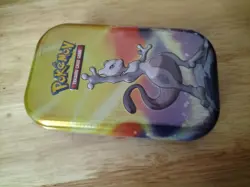 Pokemon Kanto Power Mini Tin Mewtwo Artwork - New & Sealed - Image 1
