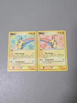 Pokemon TCG Minun 67/101 and Plusle 69/101 Hidden Legends - NM - Image 1