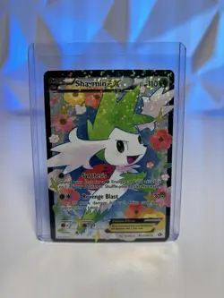 Pokemon Shaymin EX Full Art HOLO RC21/RC25 Ultra Rare Legendary Treasures 2013 - Image 1