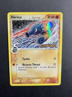 Pokemon TCG Horsea EX Dragon Frontiers 31/101 Reverse Holo Delta Species 2006 - Image 3