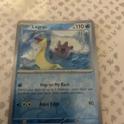 Pokemon - Lapras 131/165 - Scarlet & Violet 151 - Reverse Holo - Near Mint - Image 3