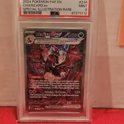 Pokemon Charizard ex Paldean Fates 234/091 Special Illustration Holo PSA 9 - Image 3