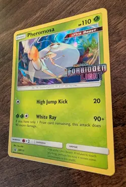 Pheromosa SM115 Prerelease Promo Forbidden Light Stamped Pokemon TCG Near Mint - Image 2