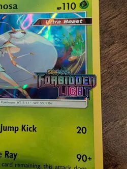 Pheromosa SM115 Prerelease Promo Forbidden Light Stamped Pokemon TCG Near Mint - Image 3