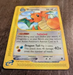 Dragonite 43/165 Expedition Non Holo Rare E-Reader 2002 Pokemon TCG Near Mint! - Image 4