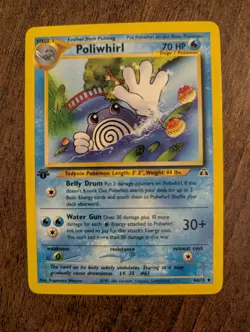 Poliwhirl 44/75 Neo Discovery 1st Edition NM Condition Pokemon TCG 2000 - Image 2