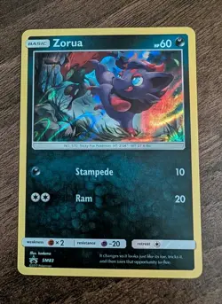 Zorua SM83 Holo Black Star Promo Pokemon TCG - Image 1