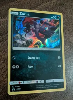 Zorua SM83 Holo Black Star Promo Pokemon TCG - Image 2