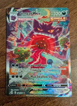 Gengar VMAX 271/264 Fusion Strike Alt Art Pokemon TCG Near Mint - Image 1