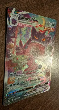 Gengar VMAX 271/264 Fusion Strike Alt Art Pokemon TCG Near Mint - Image 4