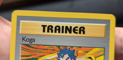 Koga 106/132 Gym Challenge Regular Unlimited Rare Non Holo Vintage Pokemon TCG - Image 3